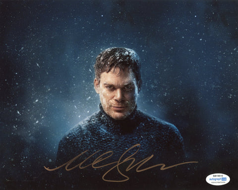 Michael C Hall Dexter Signed Autograph 8x10 Photo ACOA