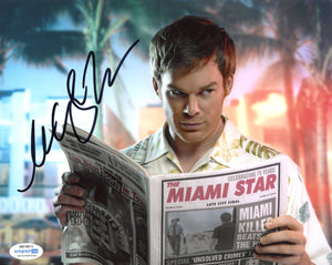 Michael C Hall Dexter Signed Autograph 8x10 Photo ACOA