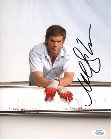 Michael C Hall Dexter Signed Autograph 8x10 Photo ACOA
