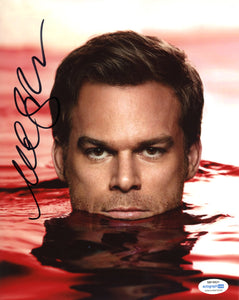 Michael C Hall Dexter Signed Autograph 8x10 Photo ACOA