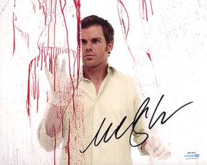 Michael C Hall Dexter Signed Autograph 8x10 Photo ACOA