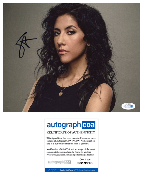 Stephanie Beatriz Brooklyn 99 Signed Autograph 8x10 Photo ACOA