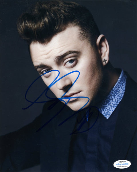 Sam Smith Singer Signed Autograph 8x10 Photo ACOA