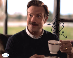 Jason Sudeikis Ted Lasso Signed Autograph 8x10 Photo ACOA