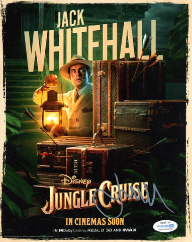 Jack Whitehall Jungle Cruise Signed Autograph 8x10 Photo ACOA