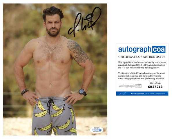 Johnny Bananas MTV The Challenge Signed Autograph 8x10 Photo ACOA