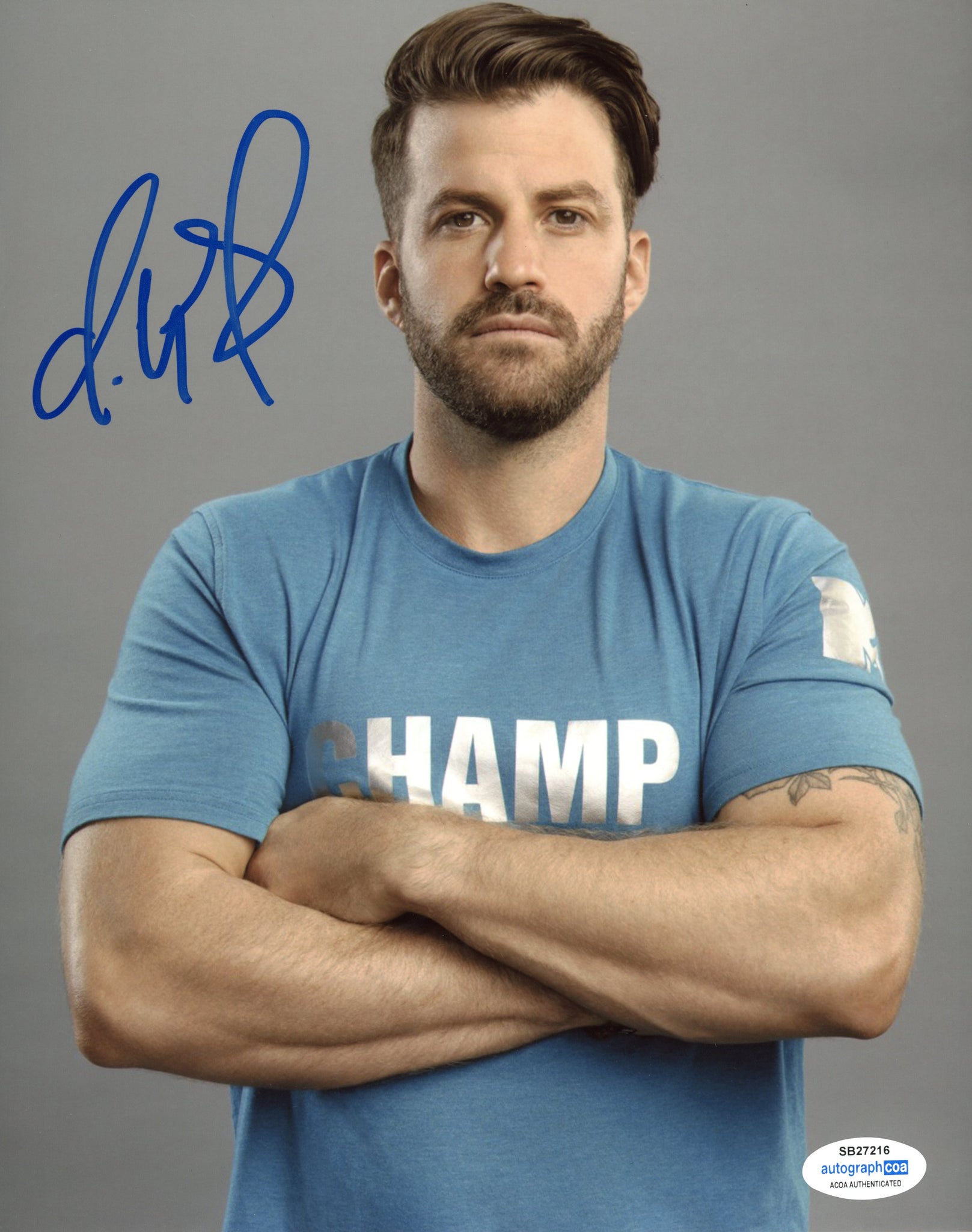 Johnny Bananas Mtv The Challenge Signed Autograph 8x10 Photo Acoa Outlaw Hobbies Authentic 4173