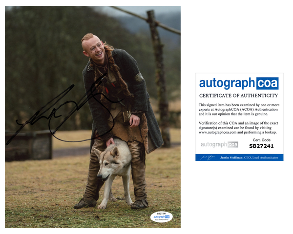 John Bell Outlander Signed Autograph 8x10 Photo ACOA