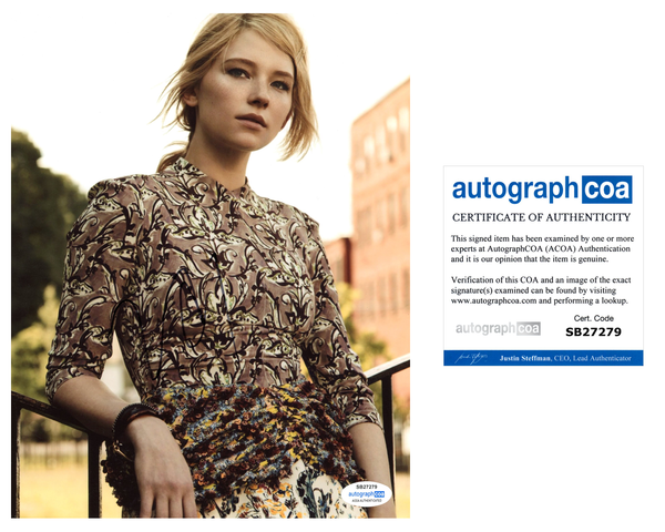 Haley Bennett Sexy Signed Autograph 8x10 Photo ACOA