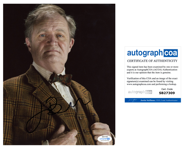 Jim Broadbent Harry Potter Signed Autograph 8x10 Photo ACOA