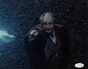 Jim Broadbent Harry Potter Signed Autograph 8x10 Photo ACOA