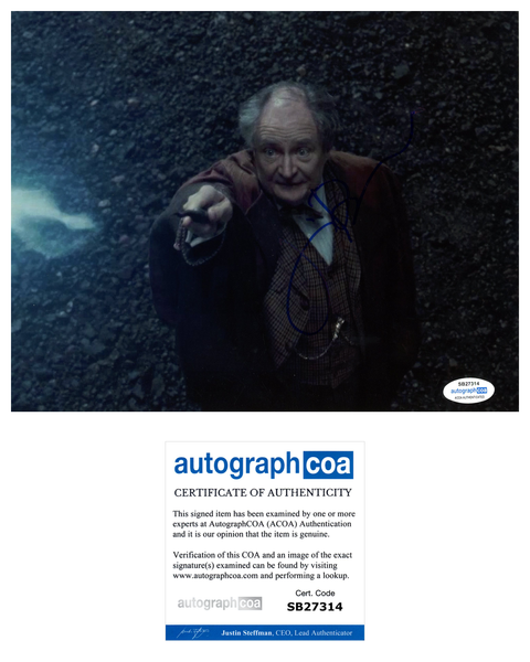 Jim Broadbent Harry Potter Signed Autograph 8x10 Photo ACOA