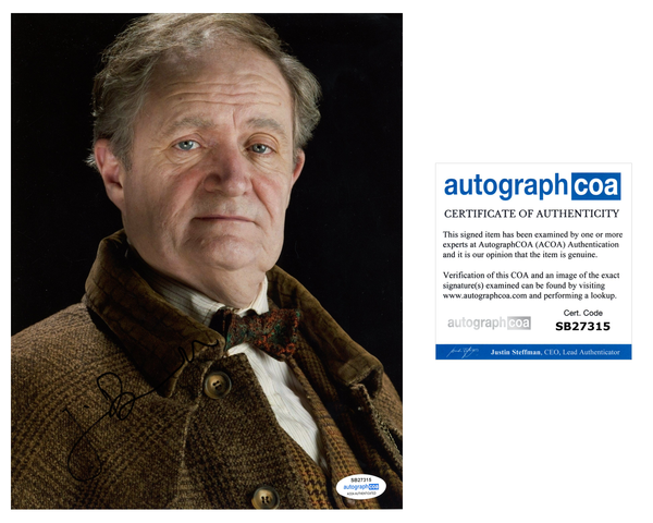 Jim Broadbent Harry Potter Signed Autograph 8x10 Photo ACOA