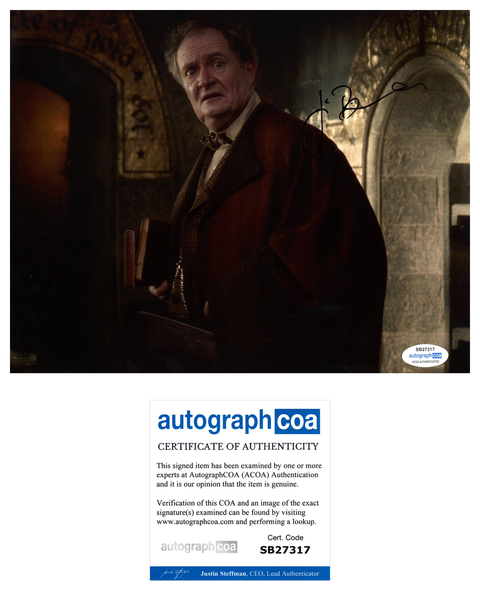 Jim Broadbent Harry Potter Signed Autograph 8x10 Photo ACOA