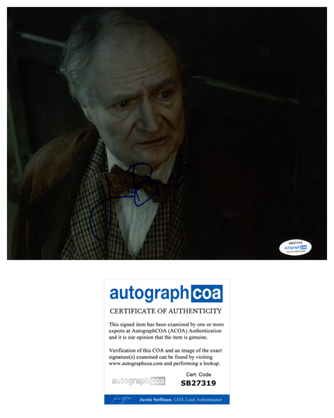 Jim Broadbent Harry Potter Signed Autograph 8x10 Photo ACOA