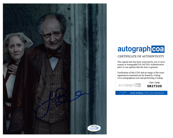 Jim Broadbent Harry Potter Signed Autograph 8x10 Photo ACOA