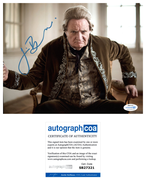 Jim Broadbent War and Peace Signed Autograph 8x10 Photo ACOA