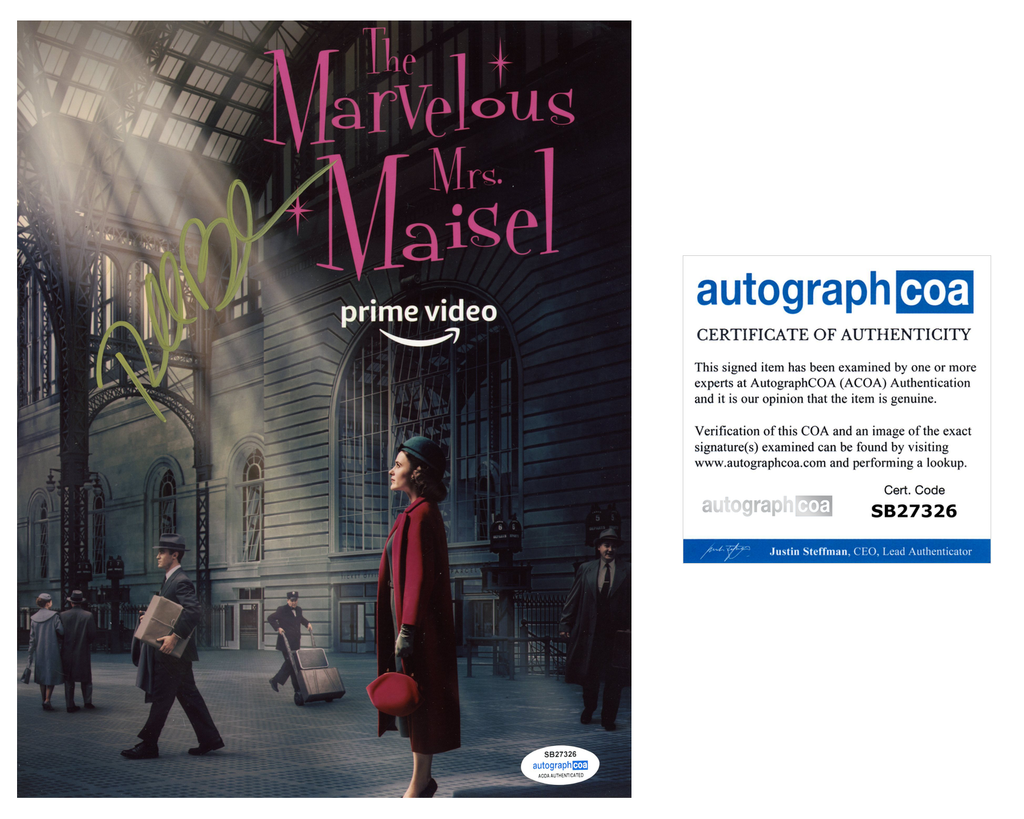 Rachel Brosnahan Marvelous Miss Maisel Signed Autograph 8x10 Phtoo ACOA ...