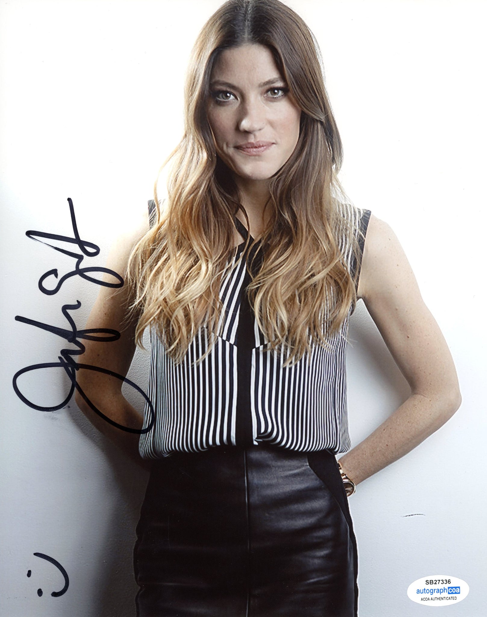 Jennifer Carpenter Dexter Signed Autograph 8x10 Photo ACOA