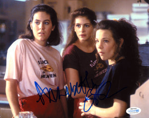 Annabeth Gish Mystic Pizza Signed Autograph 8x10 Photo ACOA