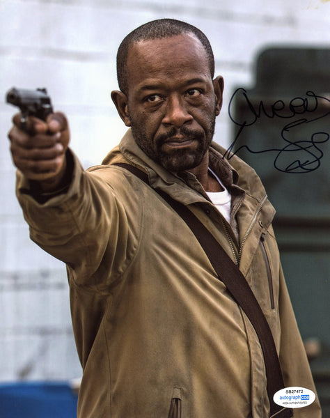 Lennie James Walking Dead Signed Autograph 8x10 Photo ACOA