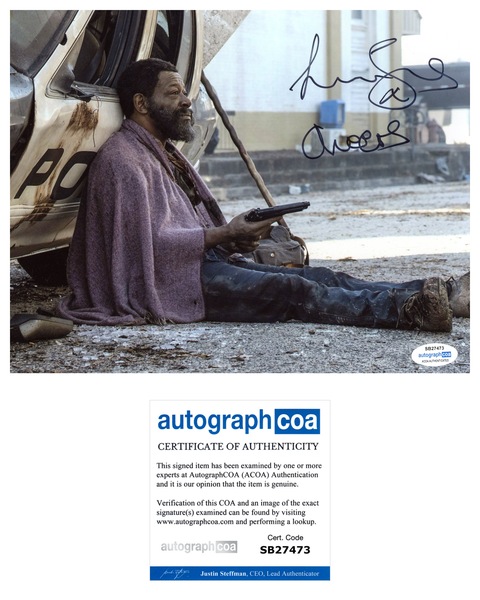 Lennie James Walking Dead Signed Autograph 8x10 Photo ACOA