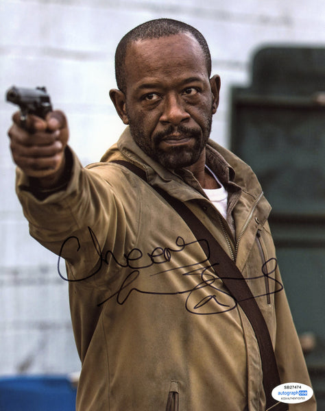 Lennie James Walking Dead Signed Autograph 8x10 Photo ACOA