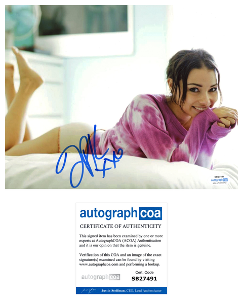 Jessica Parker Kennedy Sexy Signed Autograph 8x10 Photo ACOA