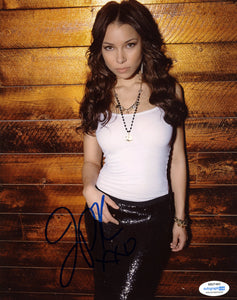 Jessica Parker Kennedy Sexy Signed Autograph 8x10 Photo ACOA