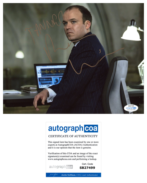 Rory Kinnear Bond SKyfall Signed Autograph 8x10 Photo ACOA