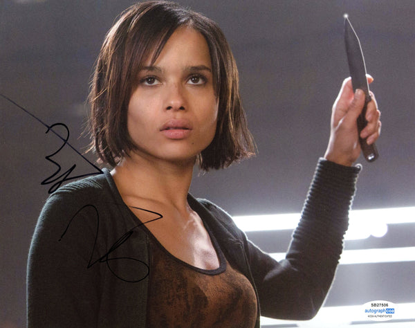 Zoe Kravitz Divergent Signed Autograph 8x10 Photo ACOA