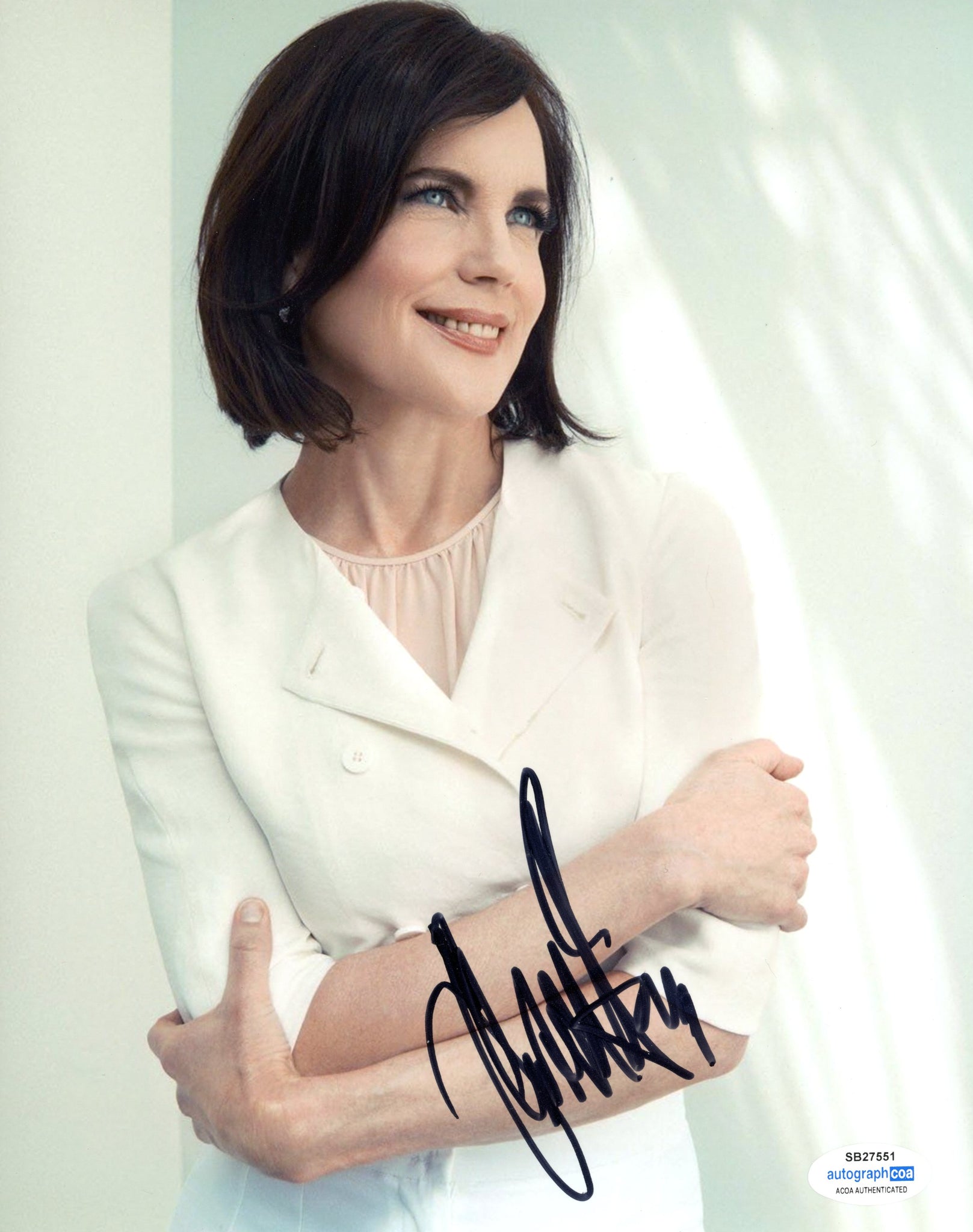 Elizabeth McGovern Downton Abbey Signed Autograph 8x10 Photo ACOA