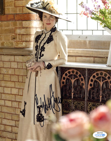 Elizabeth McGovern Downton Abbey Signed Autograph 8x10 Photo ACOA