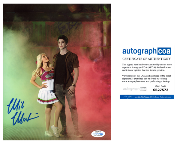 Milo Manheim Zombies Signed Autograph 8x10 Photo ACOA