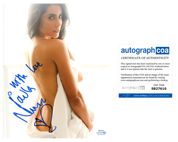 Paola Nunez Bad Boys The Purge Sexy Signed Autograph 8x10 Photo ACOA