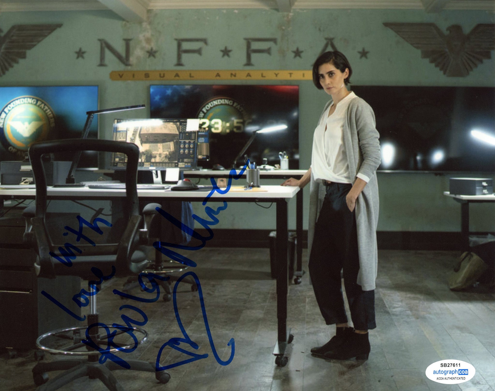 Paola Nunez Bad Boys The Purge Sexy Signed Autograph 8x10 Photo ACOA