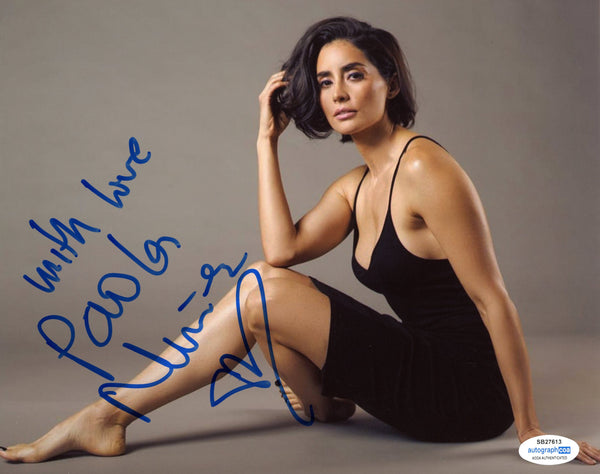 Paola Nunez Bad Boys The Purge Sexy Signed Autograph 8x10 Photo ACOA