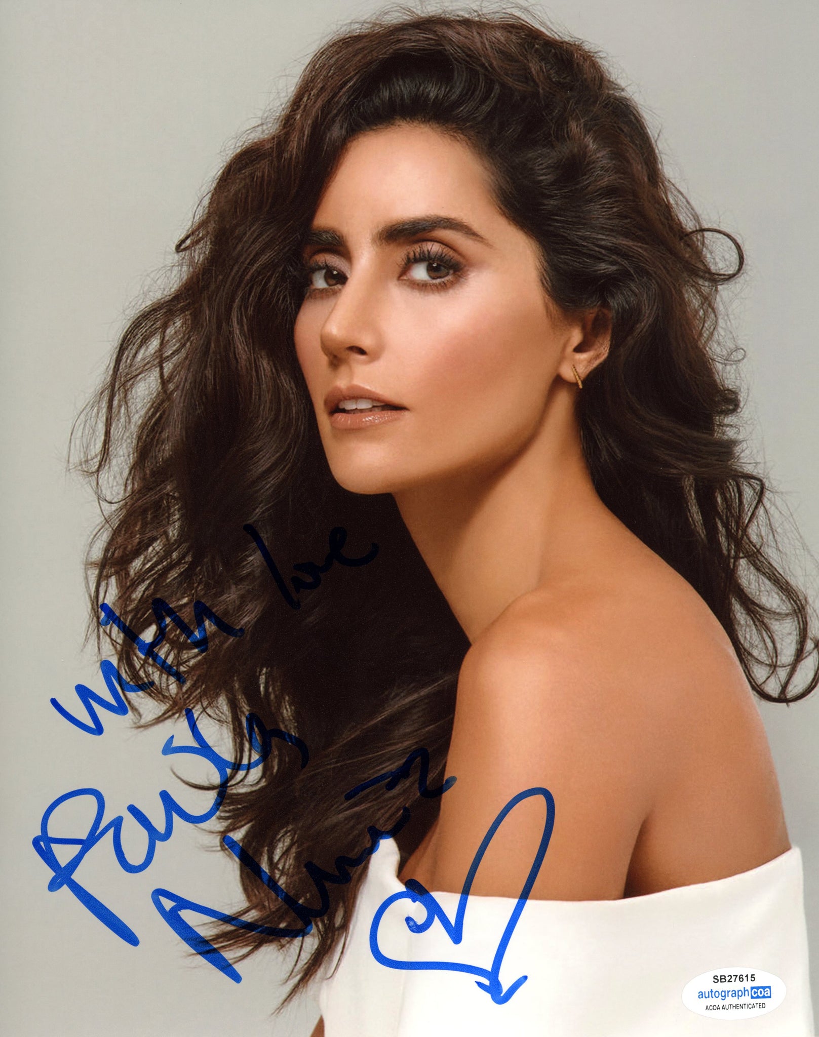 Paola Nunez Bad Boys The Purge Sexy Signed Autograph 8x10 Photo ACOA