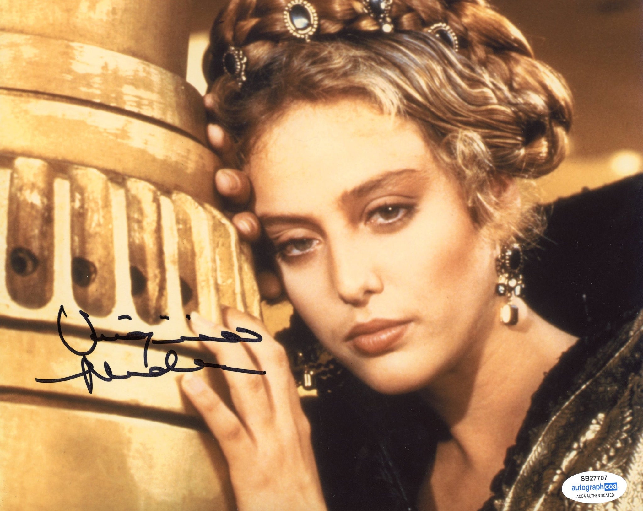 Virginia Madsen Dune Signed Autograph 8x10 Photo ACOA