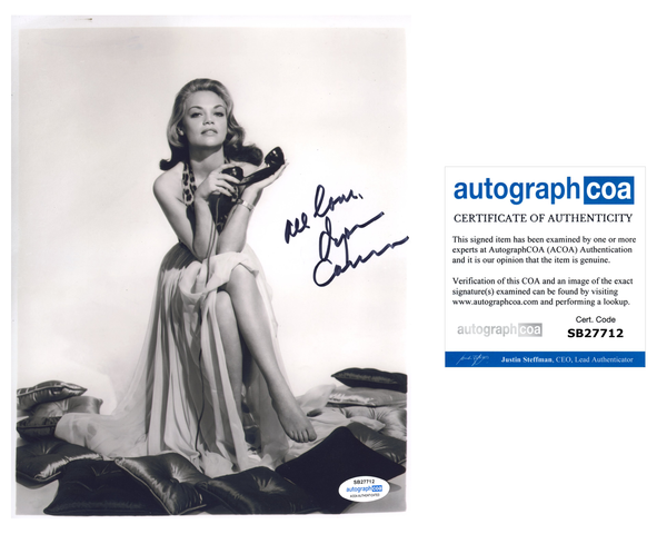 Dyan Cannon Sexy Signed Autograph 8x10 Photo ACOA