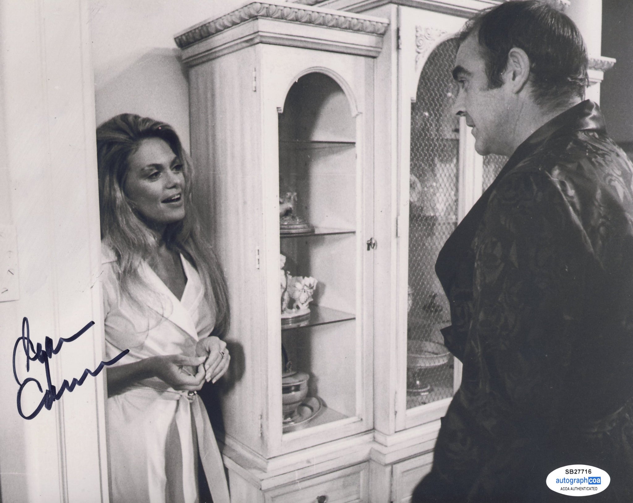 Dyan Cannon Anderson Tapes Signed Autograph 8x10 Photo ACOA