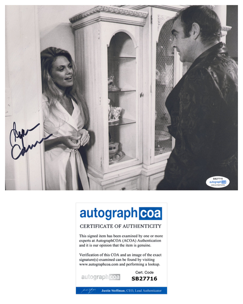 Dyan Cannon Anderson Tapes Signed Autograph 8x10 Photo ACOA