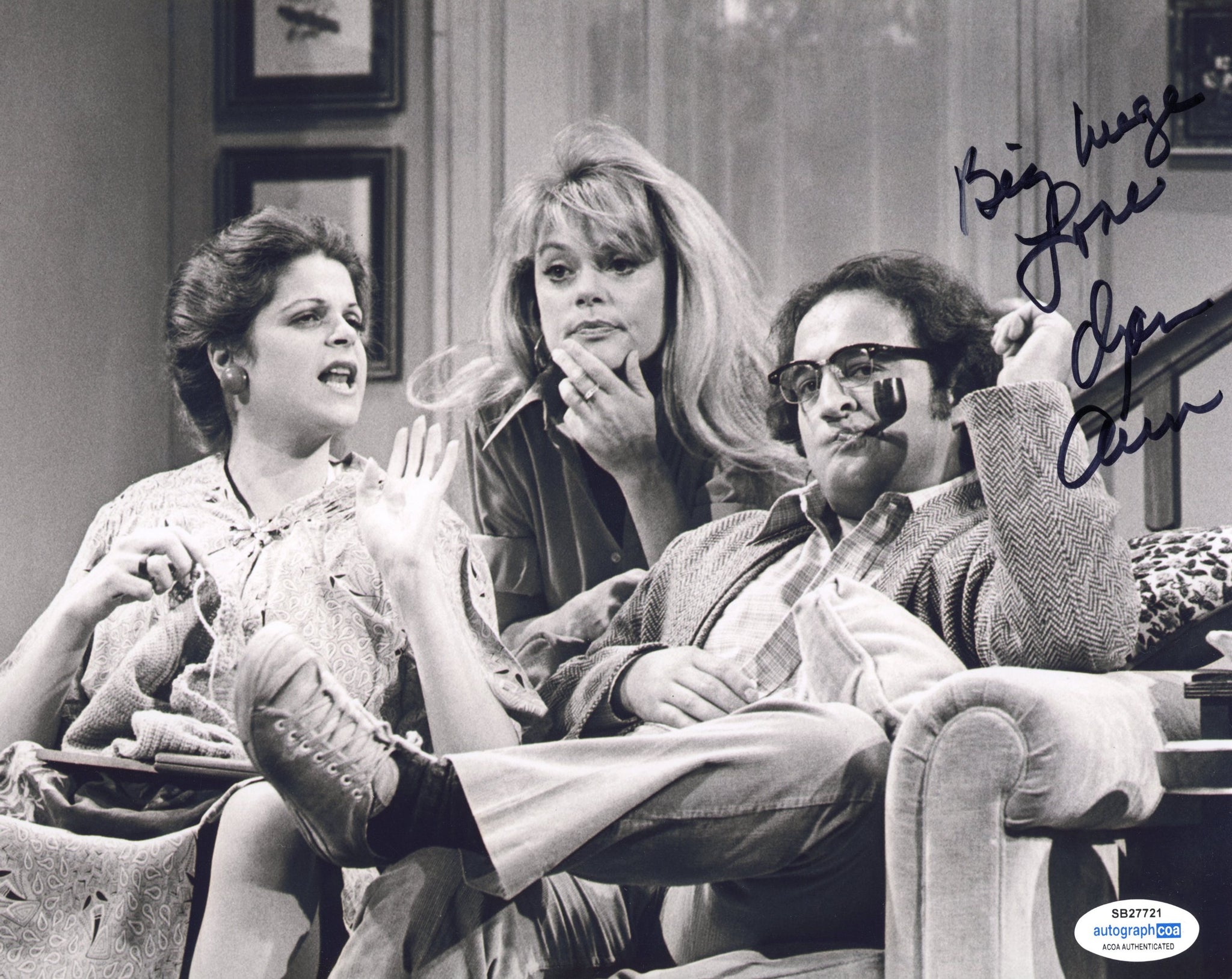 Dyan Cannon SNL Signed Autograph 8x10 Photo ACOA