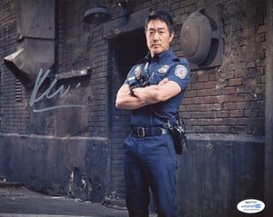 Kenneth Choi 9-1-1 Chimney Signed Autograph 8x10 Photo ACOA