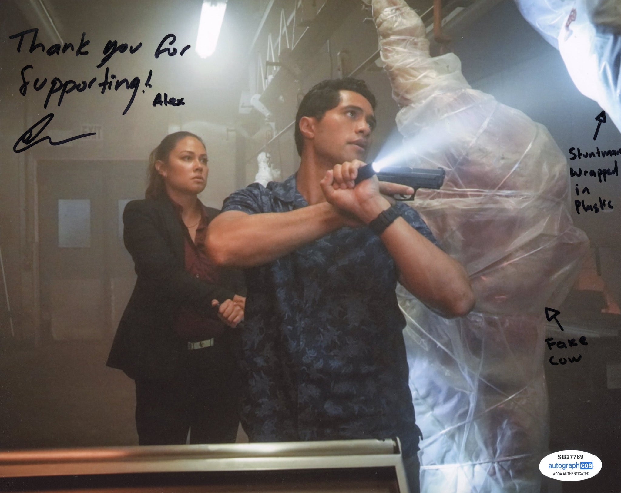 Alex Tarrant NCIS Hawaii Signed Autograph 8x10 Photo ACOA