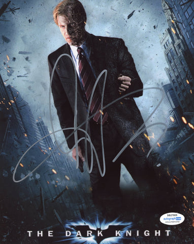 Aaron Eckhart Dark Knight Batman Signed Autograph 8x10 Photo ACOA