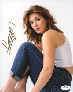 Sophie Nelisse Sexy Yellowjackets Signed Autograph 8x10 Photo ACOA