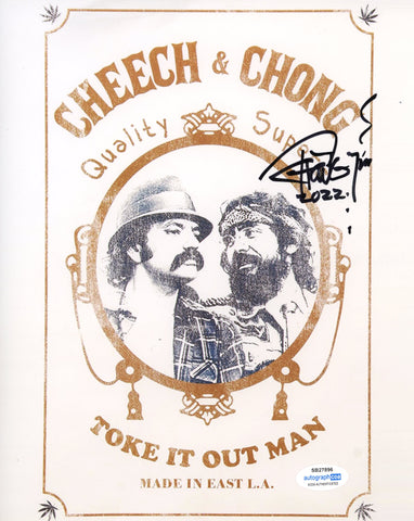 Tommy Chong Signed Autograph 8x10 Photo ACOA