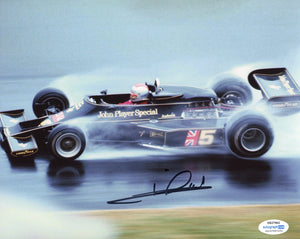 Mario Andretti Signed Autograph 8x10 Photo ACOA