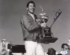 Mario Andretti Signed Autograph 8x10 Photo ACOA